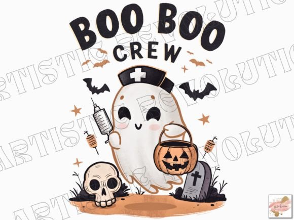 Cute Ghost PNG: Spooky-Cute Design Assets for Halloween