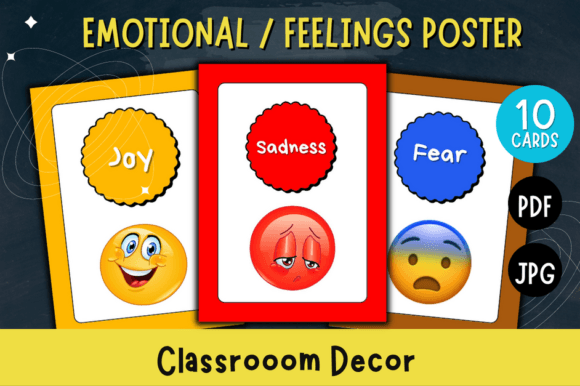 Designing Emotional Connection: The My Emotional Feeling Poster Classroom Decor