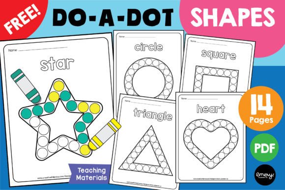 Do-a-Dot: Shape Printables for Engaging Visual Design
