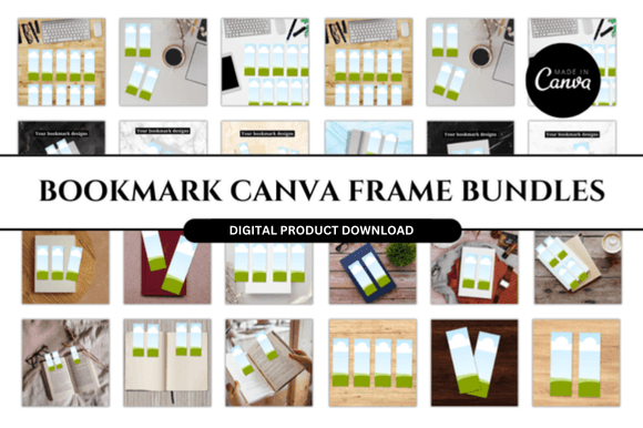 Elevate Your Brand with Professional Bookmark Frame Templates