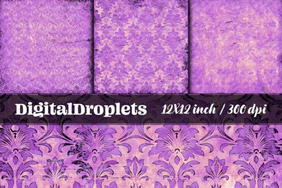 Faded Vintage Damask Vol.9 | Collection: Timeless Texture for Modern Design