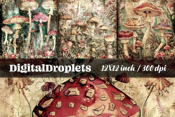 Mushroom Vol.3 | Collection: A Designer's Botanical Asset