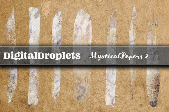 Mystical Papers Vol.2: Brush Strokes V1 for Modern Design