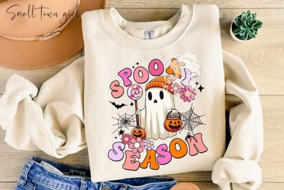 Spooky Season Halloween Boo Ghost PNG: Design Asset Guide