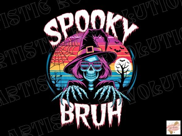 Spooky Witch Sublimation PNG: Elevate Your Halloween Designs