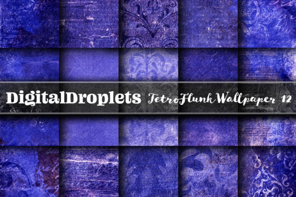 TetroFlunk Wallpaper Vol.12 | Grunge Textured Design Assets