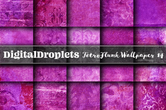 TetroFlunk Wallpaper Vol.14: A Designer's Textured Toolkit
