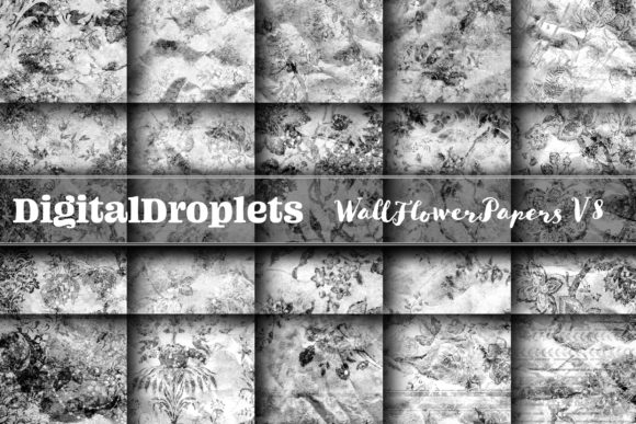 Wall Flowers Papers Vol. 9: A Designer's Textured Asset